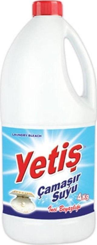 YETİŞ Çamaşır Suyu 4 Kg Kar Beyazı