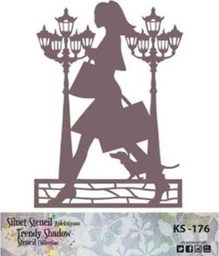 Cadence Siluet (Kenarsız) Stencil KS-176