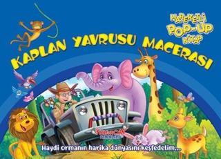 Kaplan Yavrusu Macerası - Hareketli Pop-up Kitap - Kolektif  - Yumurcak Yayınları