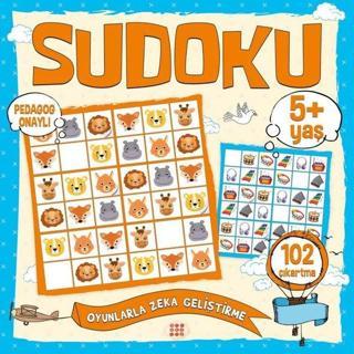 Çocuklar İçin Sudoku 5+Yaş - Çıkartmalı - Dokuz Yayınları