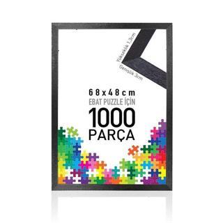 Sar Puzzle 1000 Parça Puzzle İçin Siyah Çerçeve