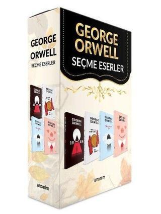 George Orwell Seçme Eserleri Seti - 4 Kitap Takım - George Orwell - Anonim Yayınları