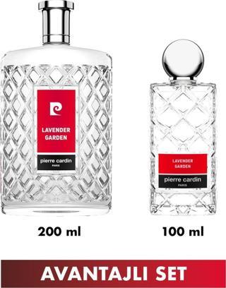 Pierre Cardin Lavender Garden 200 ml ve 100 ml ikili Kolonya Seti STCC021281