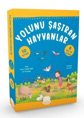 Yolunu Şaşıran Hayvanlar Seti - 10 Kitap Takım - Demet Erdoğan Bildik - Karavan Çocuk