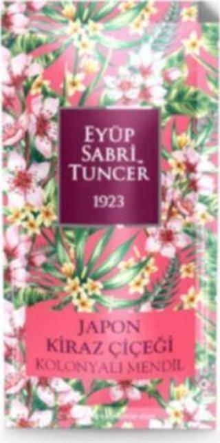 Eyüp Sabri Tuncer Est Kolonyalı Mendil Japon Kiraz Çiçeği 5X10 Cm 150 Li