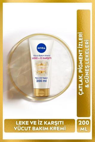 Luminous630 Leke Ve İz Karşıtı Vücut Bakım Kremi 200ml, Çatlak Ve Güneş Lekesi, 48 Saat Nemlendirici