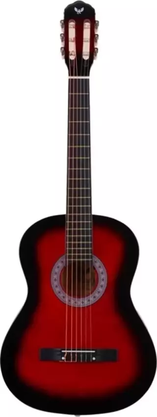 Angel Acg100-rds 4/4 Kırmızı Klasik Gitar