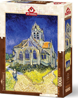 Art Puzzle 1000 Parça Puzzle Kilise Vincent Van Gogh 5248