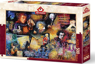 Art Puzzle 500 Parça Puzzle Notanın Duayenleri 5109