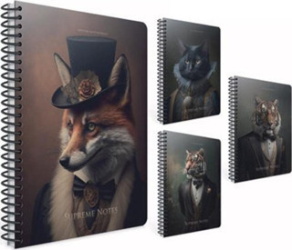 Gıpta Supreme Notes Spiralli Sert Kapak Not Defteri 17X24 Cm 120 Yaprak Çizgili 7153