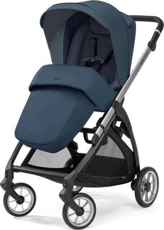 Inglesina Electa+ Tek El Tek Hamle ile Katlanıp Açılan Çift Yön Bebek Arabası - Hudson Blue