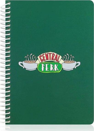 Mabbels 17x24 Central Perk Yeşil Butik Defter