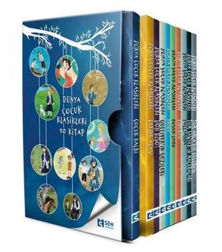 Dünya Çocuk Klasikleri Seti - 10 Kitap Kutulu - Kolektif  - Sen Yayınları