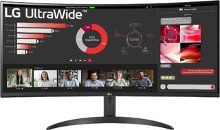 LG UltraWide 34WR50QC-B 34" 5 ms WQHD Curved Monitör