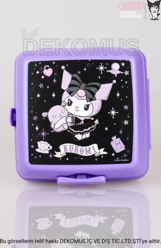 DEKOMUS İLE YENİ SEZON LİSANSLI KUROMI 2 KATLI BESLENME KABI / LUNCH BOX