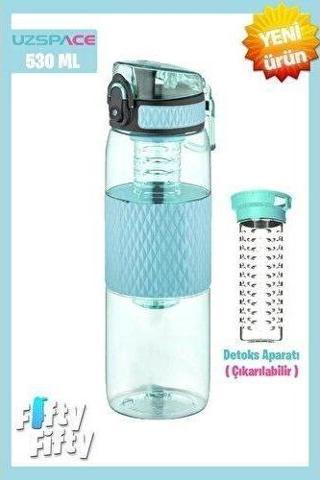 Uzspace 530 Ml Tritan Matara 5060 Spindrift Blue