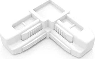 SİNEKLİK KÖŞE TAKOZU 17x25MM 10 ADET