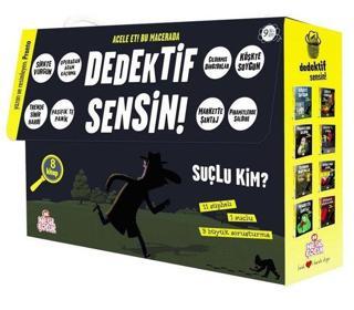 Dedektif Sensin 2 Set Bir Arada - 8 Kitap Takım - Pronto  - Nesil Çocuk Yayınları