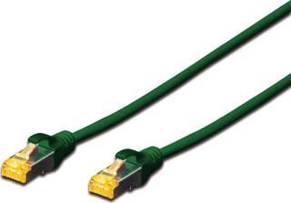 Digitus Dk-1644-A-0025/G Cat 6A S-Ftp Patch Kablosu Lszh Cu Awg 26/7 0.25 Metre Yeşil Renk