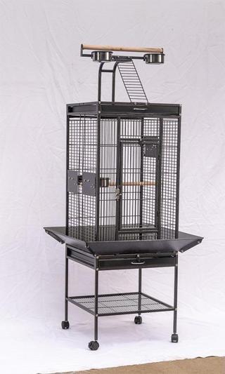 CocodyPet B10 Papağan Kafesi Ayaklı 46x46x158