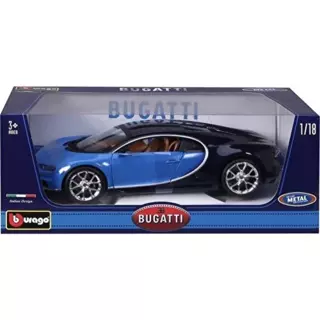 Bburago Bugatti Chiron Mavi 1/18 Model Araba