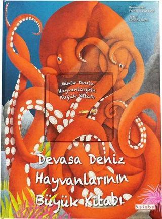 Devasa Deniz Hayvanlarının Büyük Kitabı - Minik Deniz Hayvanlarının Küçük Kitabı-2 Kitap Bir Arada - Cristina Banfi - Ketebe