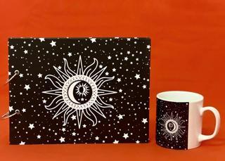 Tarot Tasarımlı Albüm Ve Kupa Set