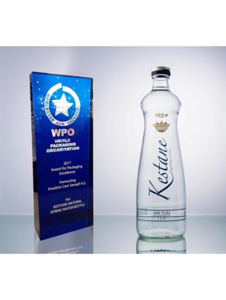 Kestane Doğal Kaynak Suyu Su Cam Şişe 330 ml 20 Adet