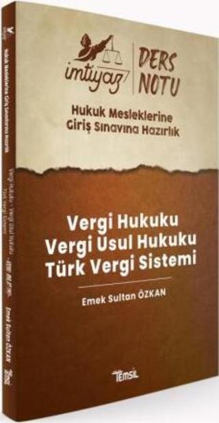 Hmgs Vergi Ve Vergi Usul Hukuku- Türk Vergi Sis. - Temsil Kitap