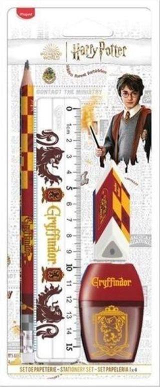 Harry Potter Kırtasiye Seti 4 Parça GRYFFINDOR 981880