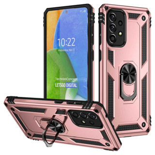 Galaxy A73 Kılıf Kamera Koruyucu Manyetik Standlı Tank Koruma Maks