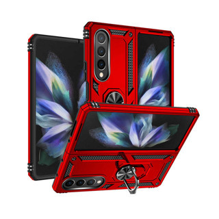 Galaxy Z Fold 4 Kılıf Kamera Koruyucu Manyetik Standlı Tank Koruma Maks