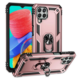 Galaxy M33 Kılıf Kamera Koruyucu Manyetik Standlı Tank Koruma Maks