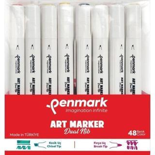 Penmark Marker's Art Brush Kalem 48 Li Set