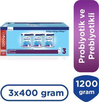 Aptamil 3 Çocuk Devam Sütü Prosyneo 1 Yaş 400 gr X 3 Adet