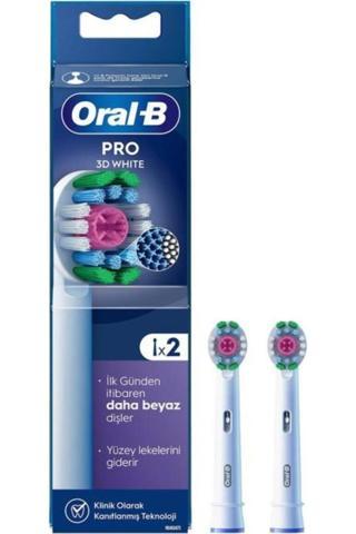 Oral-B Şarjlı Diş Fırçası Yedek Başlığı 3D White x-Filament 2 Adet Ürün