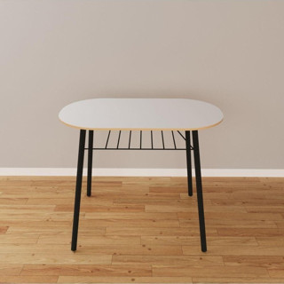 Eportatif 2 Kişilik Yemek Masası Mutfak Masası Beyaz 1108