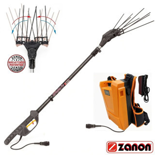 Zanon Karbonium F Pro AL300 Zeytin Hasat Makinası 33 Volt + Sırt Bataryası 22 Amper