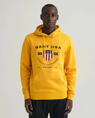 Gant Erkek Kapşonlu Sweatshirt