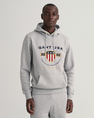 Gant Erkek Kapşonlu Sweatshirt