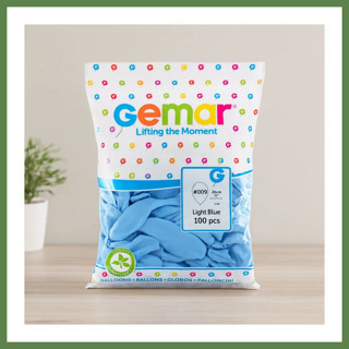 Hobibahçem Açık Mavi 10 İnç (26 cm) Latex Balon - 100 Adet HB006