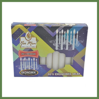 Hobibahçem 20+2 Ekonomik Mum HB006