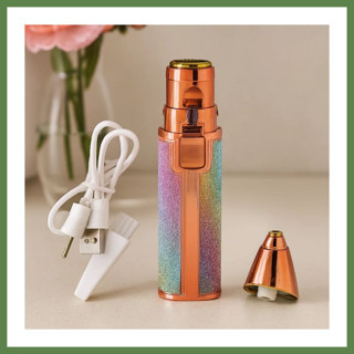 Hobibahçem USB Şarjlı 2-in-1 Burun ve Yanak Tüy Alma Makinesi HB006
