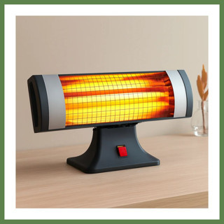 Hobibahçem 1800W Elektrikli Isıtıcı Soba (Masa Altı) 14-21 m² HB006