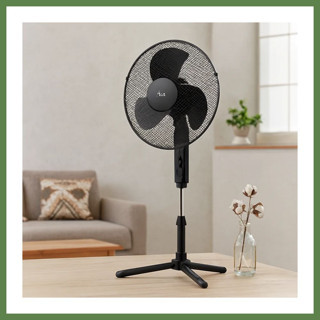 Hobibahçem 16\" (41 cm) Teleskopik Katlanır Ayaklı Vantilatör - Metal Kafes, 3 Kademe HB006