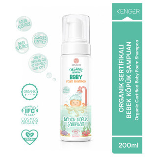 OG natural Organik Bebek Köpük Şampuan 200 Ml