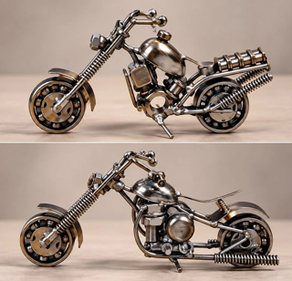 Metal Bilyeli Motor Küçük Boy Alk6232