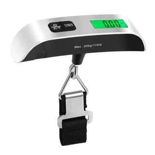 Lunaev Dijital Bavul Tartısı – 50 kg, LCD Ekranlı