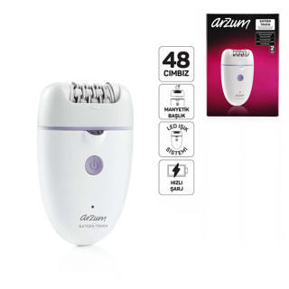 AR5173-02 Epilatör, 48 Cımbız, LED Işıklı - LUNAEV
