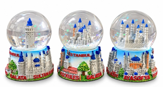 zeyta12 İstanbul Temalı Kar Küresi Alk5847 zeytan45